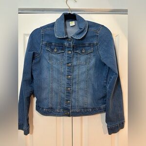🧥 Girls Crazy 8 Denim Jacket – Size XL (14–16)
